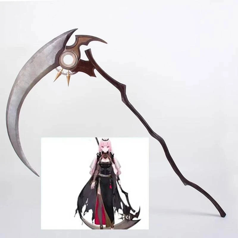 170CM Cosplay Sickle Prop for Hololive Mori Calliope - Perfect for Halloween, Carnivals, and Anime Fans Gifts