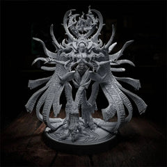 Enchanted Dungeon Adventure: Japanese Demon Dragon Chess Model for DND Enthusiasts