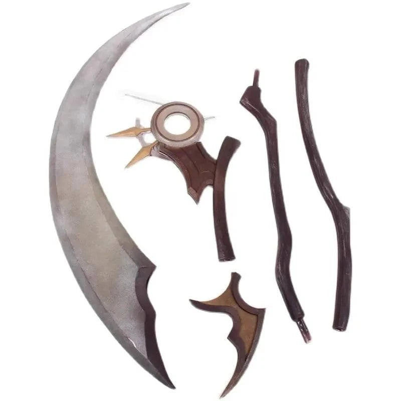 170CM Cosplay Sickle Prop for Hololive Mori Calliope - Perfect for Halloween, Carnivals, and Anime Fans Gifts