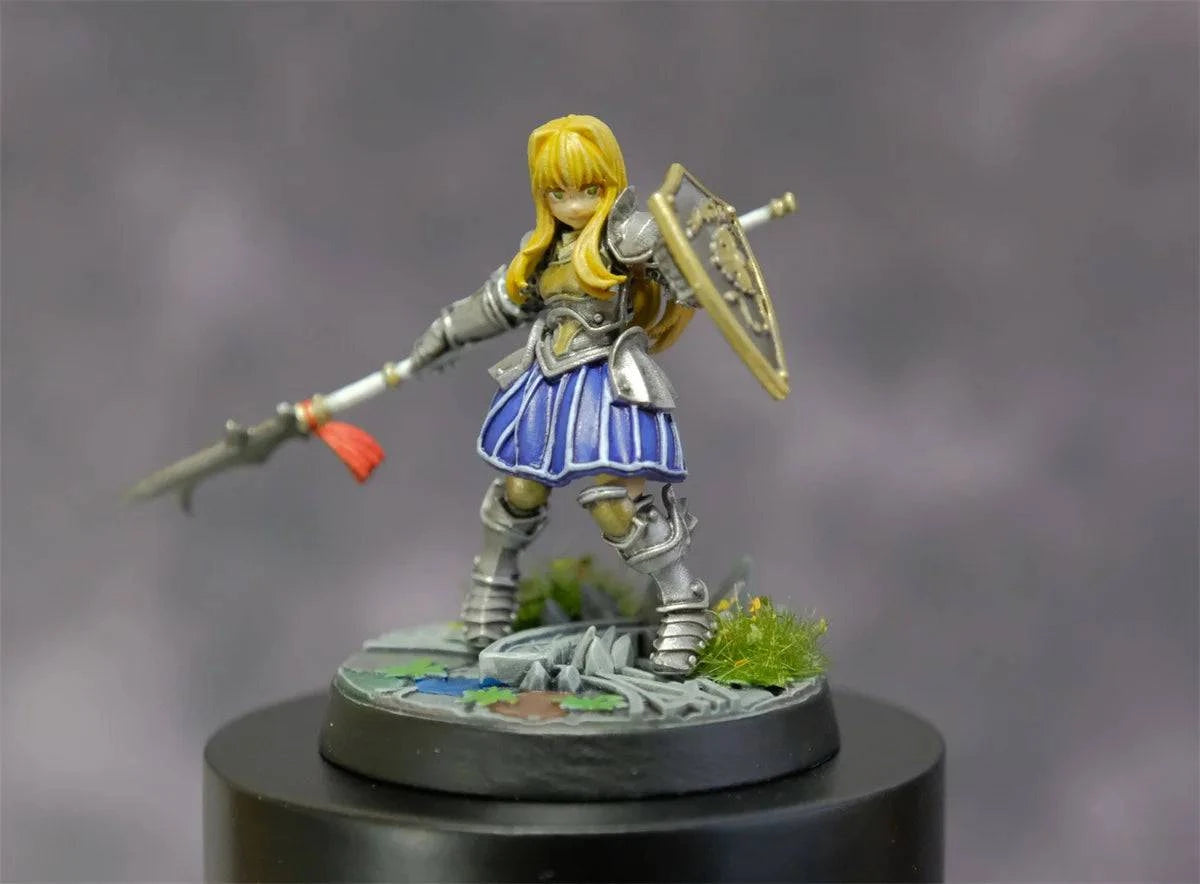 Anime-Inspired Dungeons & Dragons Miniature Chess Pieces for Tabletop Gaming