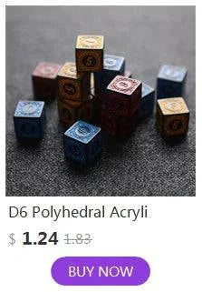 1set Double-colors Polyhedral Dice Complete Set of D20 D12 D10 D% D8 D6 D4 for TRPG/DND Dice Games - The Adventurer's Chest