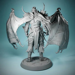 Draven Evernight, Night Chief - 3D Resin Miniature for Dungeons & Dragons Tabletop Gaming and Decor