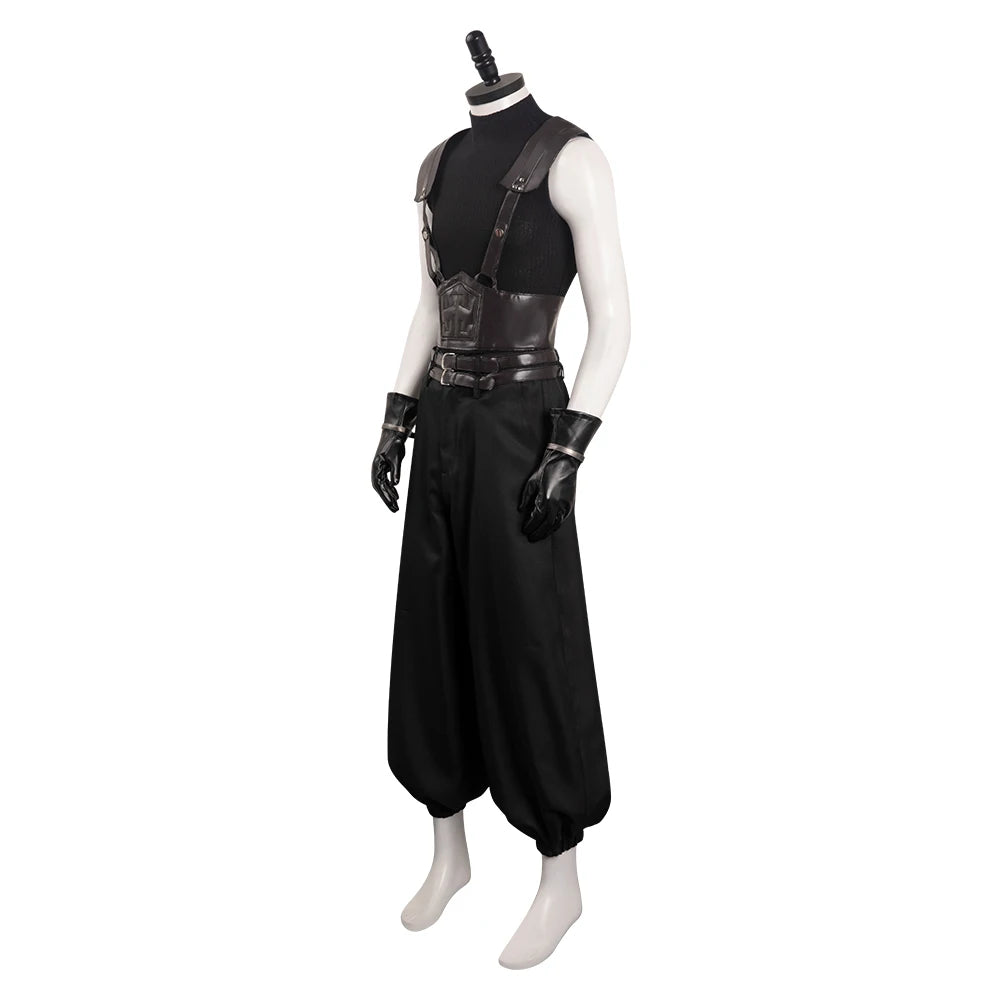 Final Fantasy VII Cosplay Costume - Cloud Strife, Zack, and Clive Rosfield Outfit for Men - Halloween Disguise Suit