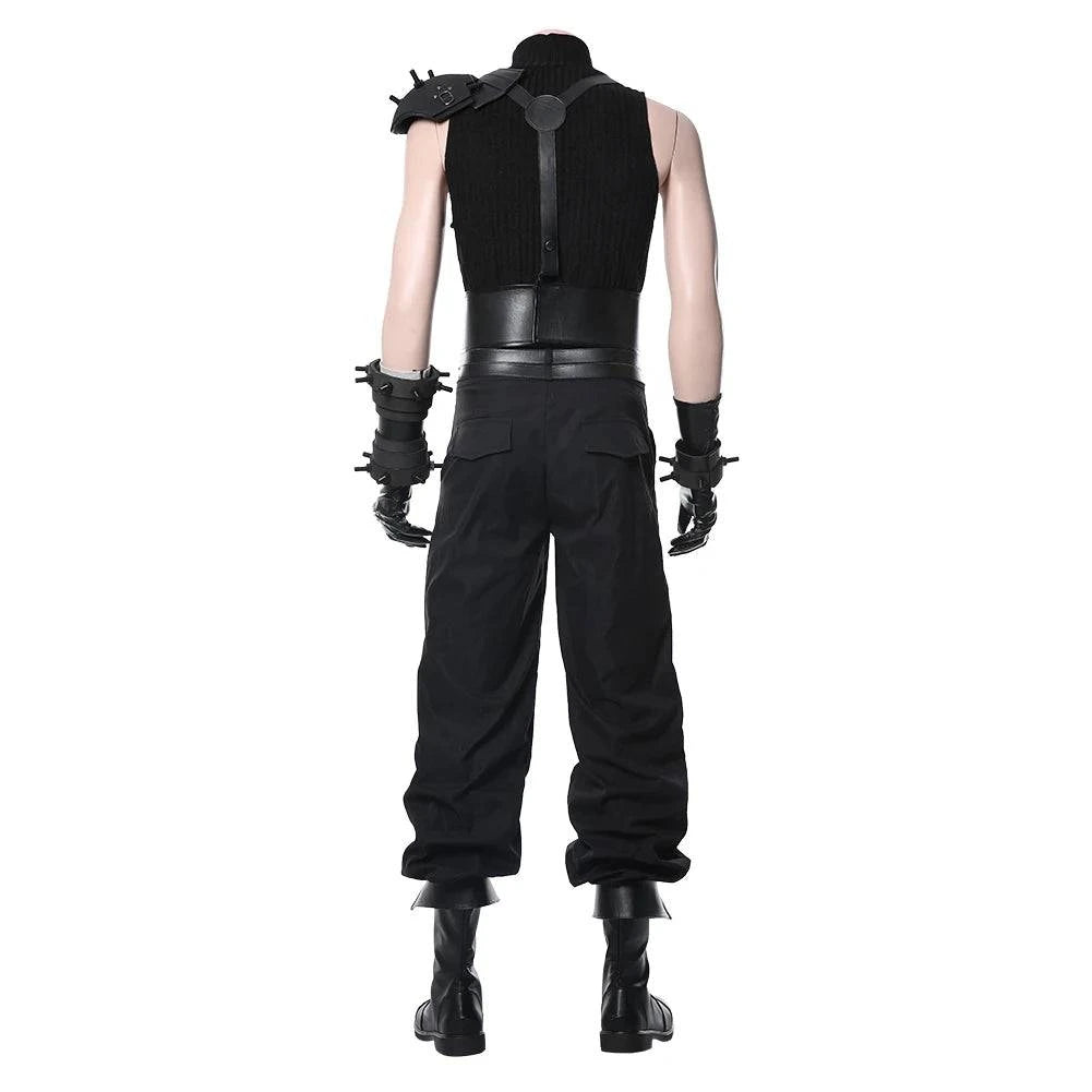 Final Fantasy VII Cosplay Costume - Cloud Strife, Zack, and Clive Rosfield Outfit for Men - Halloween Disguise Suit