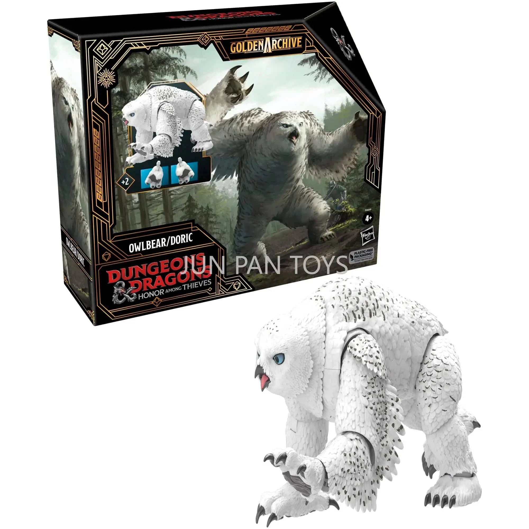 Dungeons & Dragons Golden Archive Collectible Figures: Owlbear, Displacer Beast & Xanathar Action Figures