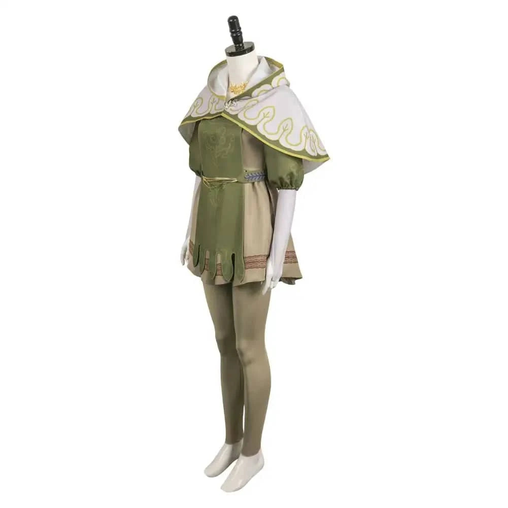 Doireann Cosplay Costume from Dragon Cos Dogma - Mage Archer Fantasy Outfit for Adults with Accessories for Halloween and Parties