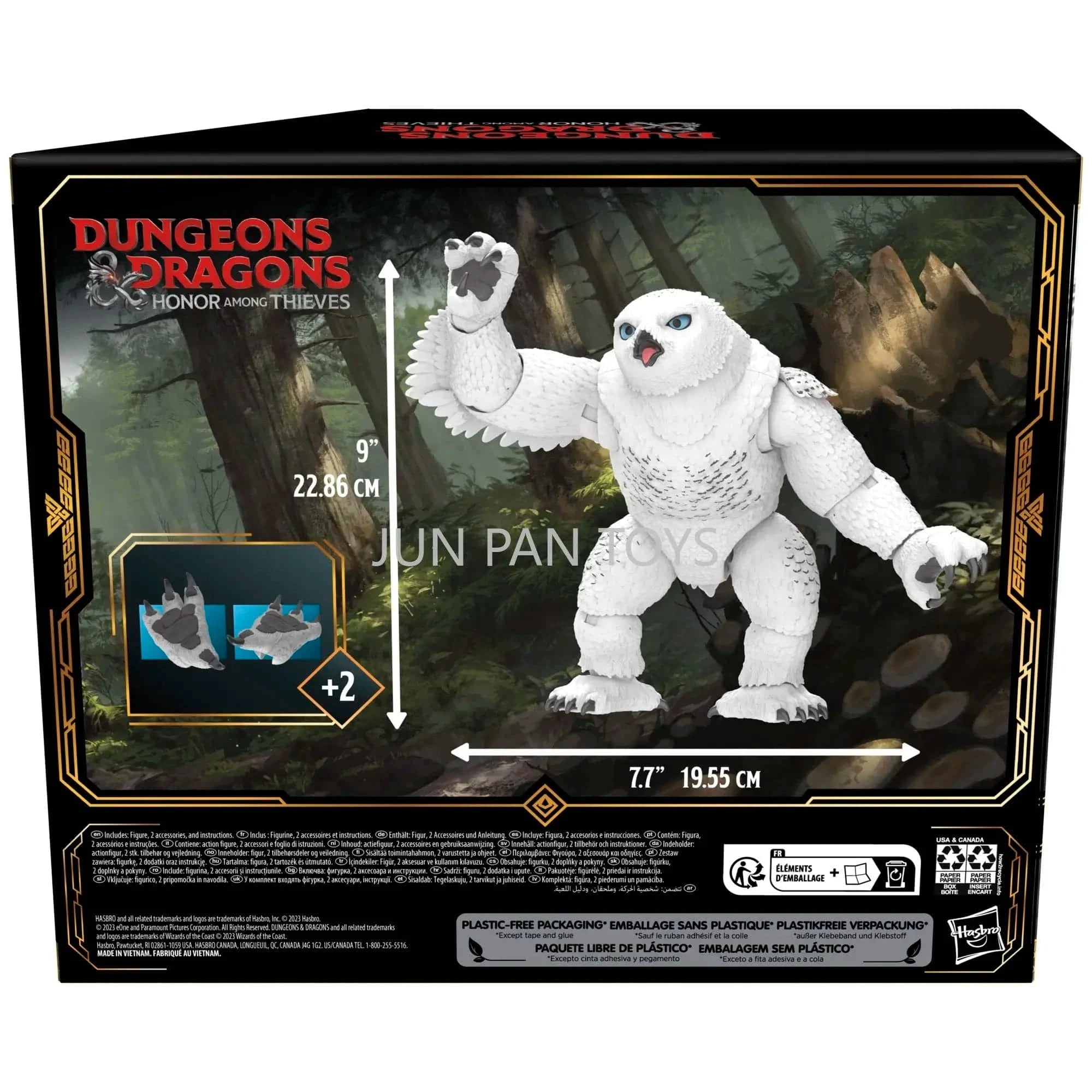 Dungeons & Dragons Golden Archive Collectible Figures: Owlbear, Displacer Beast & Xanathar Action Figures