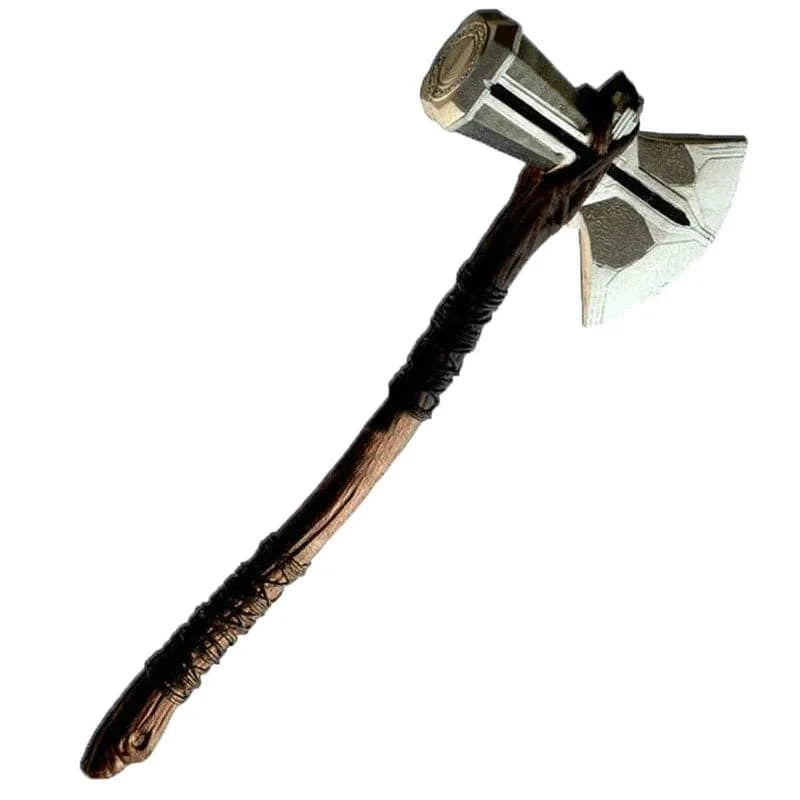 73cm Thor Axe and Thunder Hammer PU Toy for Movie Role Play Cosplay - Decorative Props Model