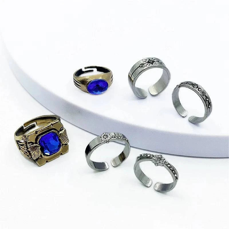 Cosplay Adjustable Wedding Ring for Couples - Game Love and Deepspace Inspired Jewelry Gift