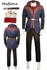 Astarion Medieval Fantasy Cosplay Costume Set for Men - Baldur's Gate Halloween Outfit