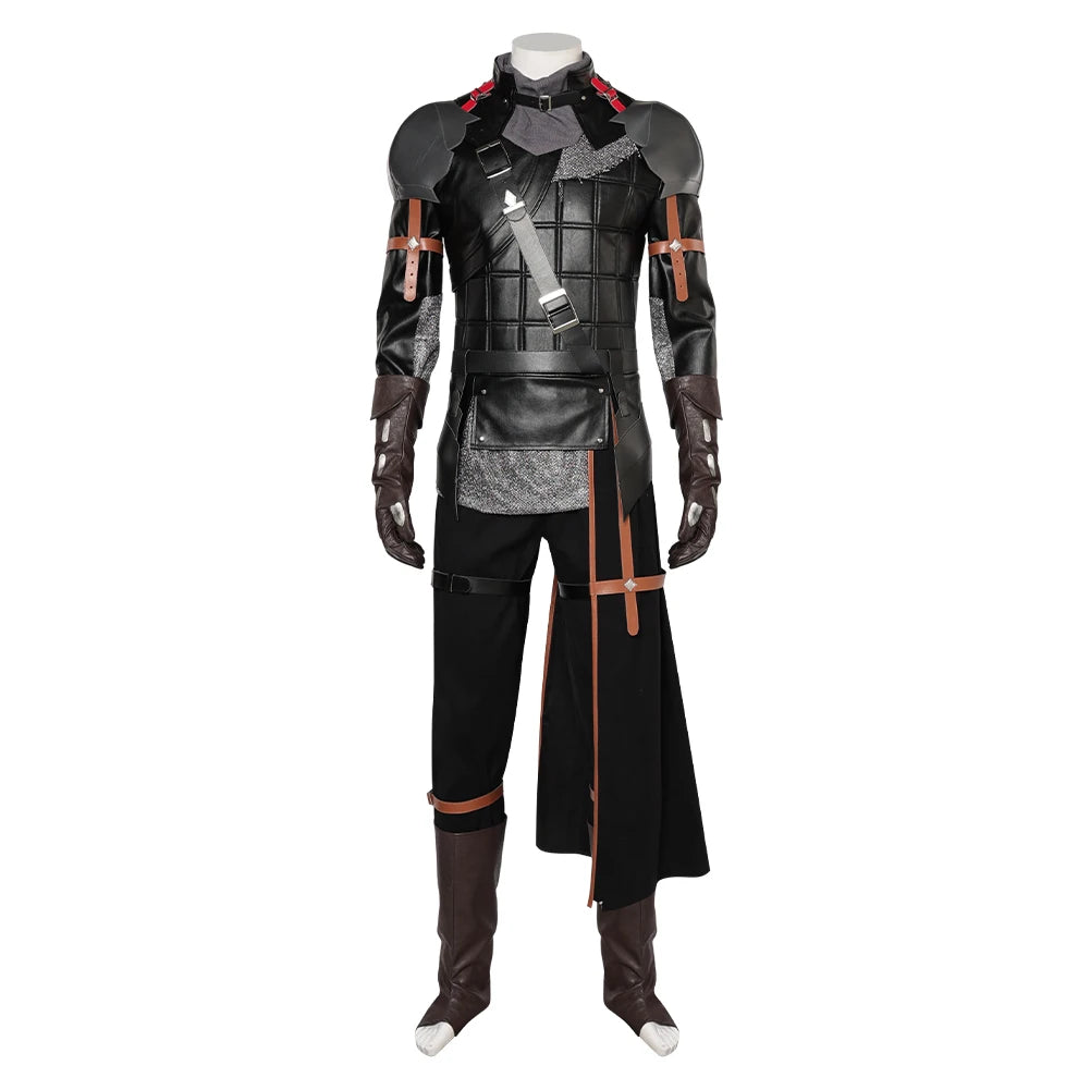 Final Fantasy VII Cosplay Costume - Cloud Strife, Zack, and Clive Rosfield Outfit for Men - Halloween Disguise Suit