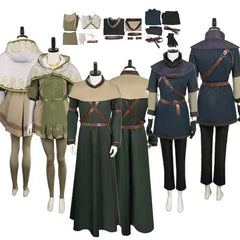 Doireann Cosplay Costume from Dragon Cos Dogma - Mage Archer Fantasy Outfit for Adults with Accessories for Halloween and Parties