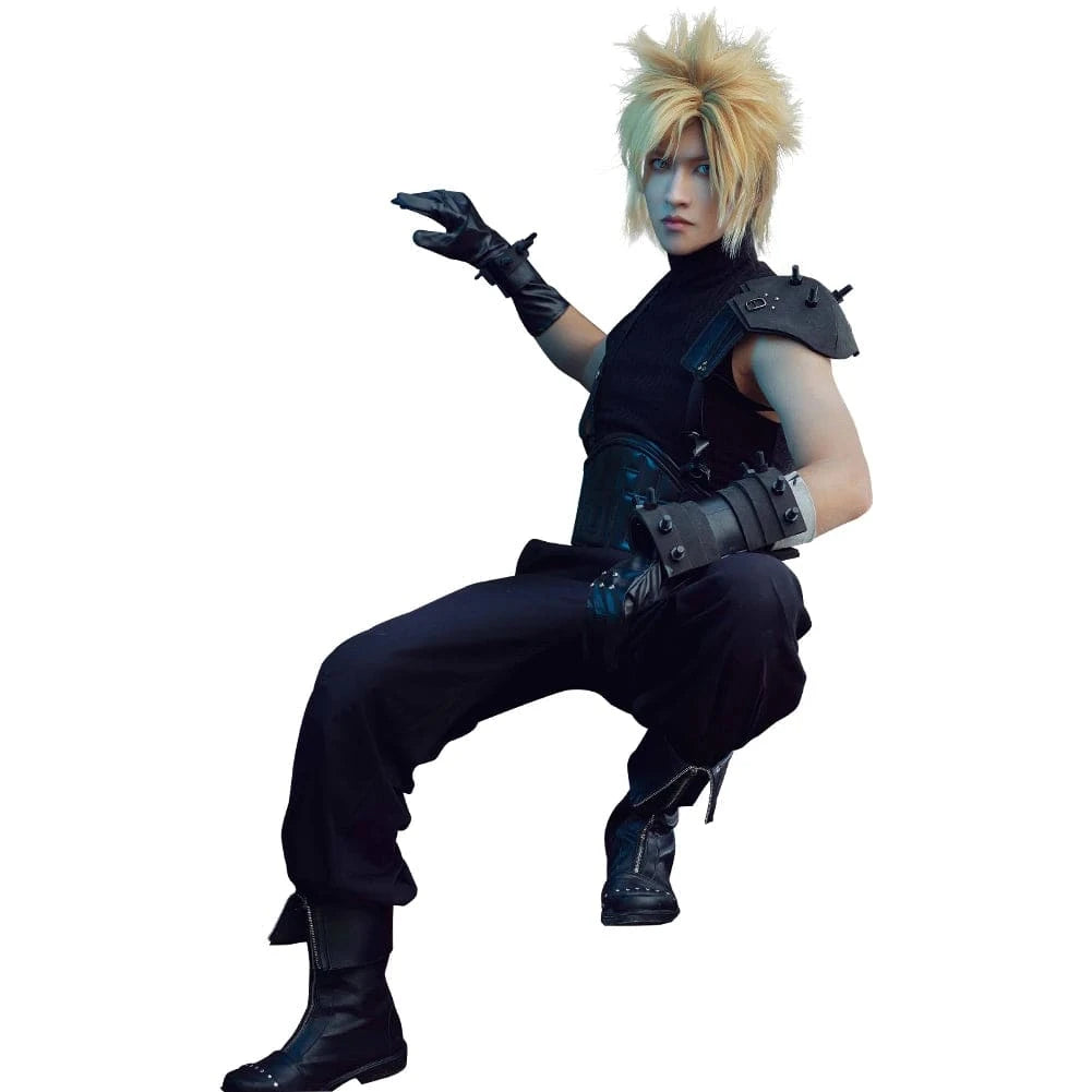 Final Fantasy VII Cosplay Costume - Cloud Strife, Zack, and Clive Rosfield Outfit for Men - Halloween Disguise Suit