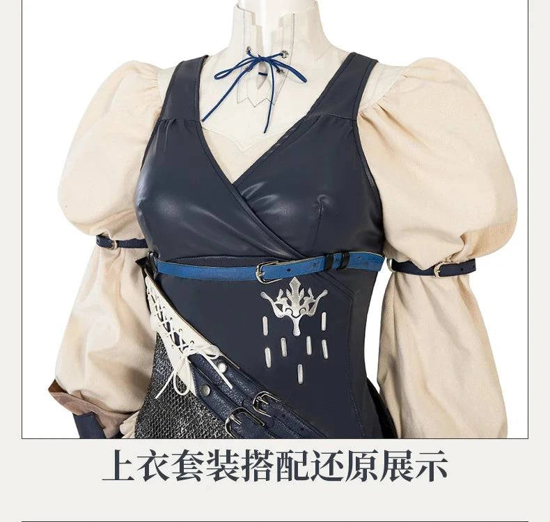 Customizable Final Fantasy XVI Jill Warrick Cosplay Costume Full Set for Anime Fans and Halloween Events