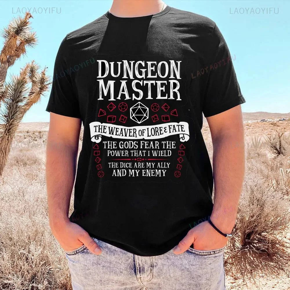 Dungeon Master’s Battle Gear: Fantasy RPG Swords T-Shirt for Gamers - 100% Cotton Graphic Tee - The Adventurer's Chest