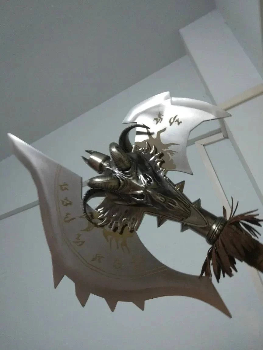 110cm Shadowmourne Axe Replica - Lich King Arthas Frostmourne Weapon for Cosplay and Costume Parties