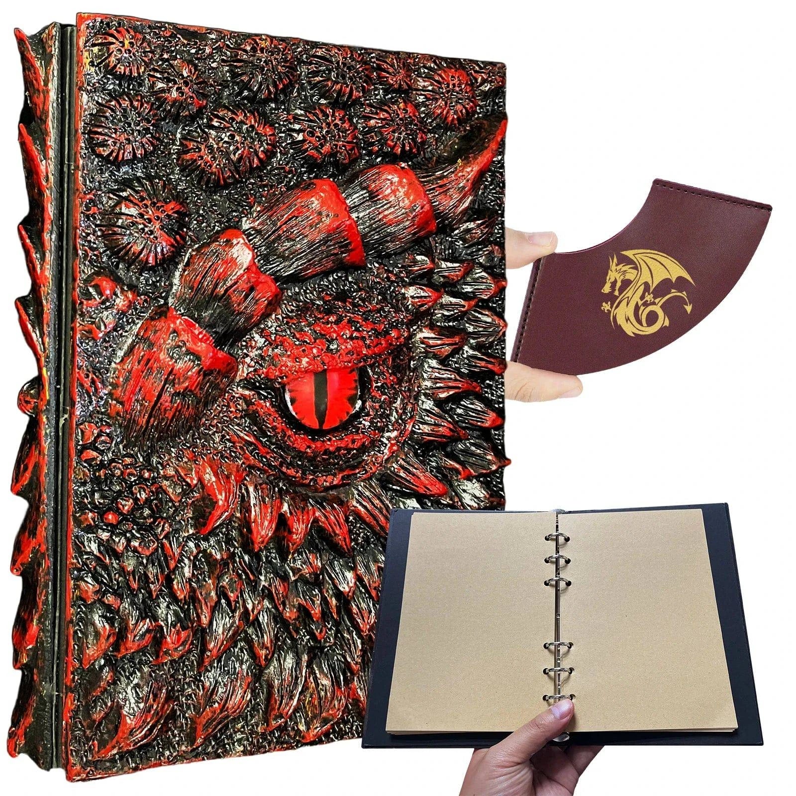 Dungeons & Dragons 3D Embossed Journal - Refillable Adventure Notebook for Gamers and DMs - The Adventurer's Chest