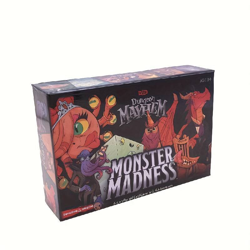 Dungeons & Dragons Dungeon Mayhem: Monster Mayhem Standard Edition - Exciting Role Play Board Game for Ages 14+, 1 Set