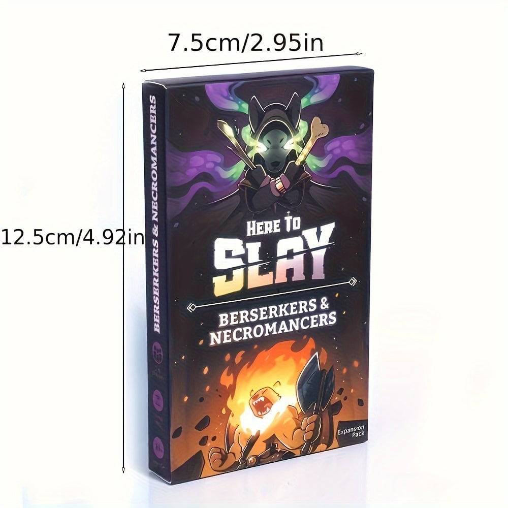 Here To Slay Complete Game Set with Expansion - Perfect for Holiday Gatherings and Gaming Gifts