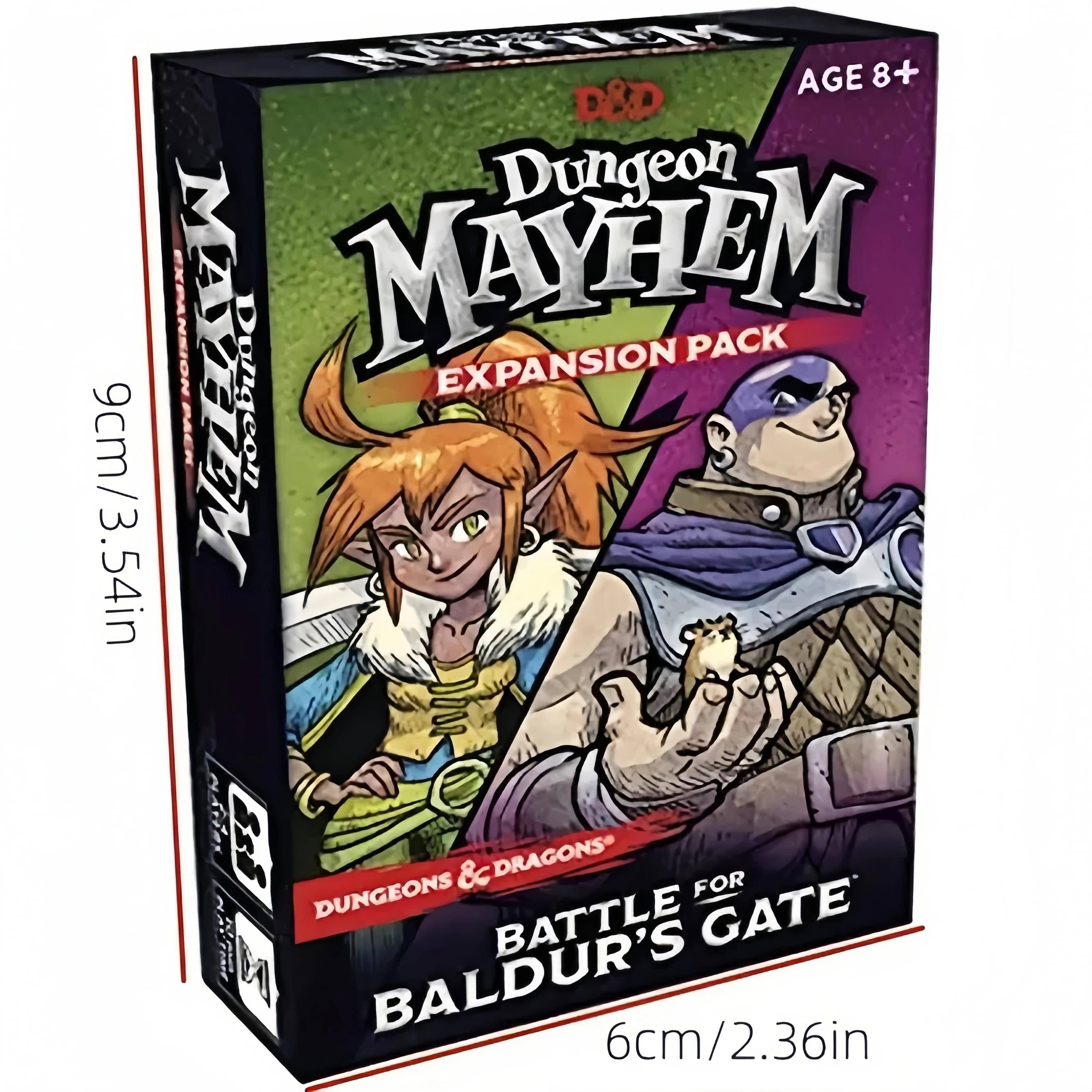 Dungeons & Dragons: Dungeon Mayhem - Baldur's Gate Expansion - Epic Card Battles and New Adventures Await!